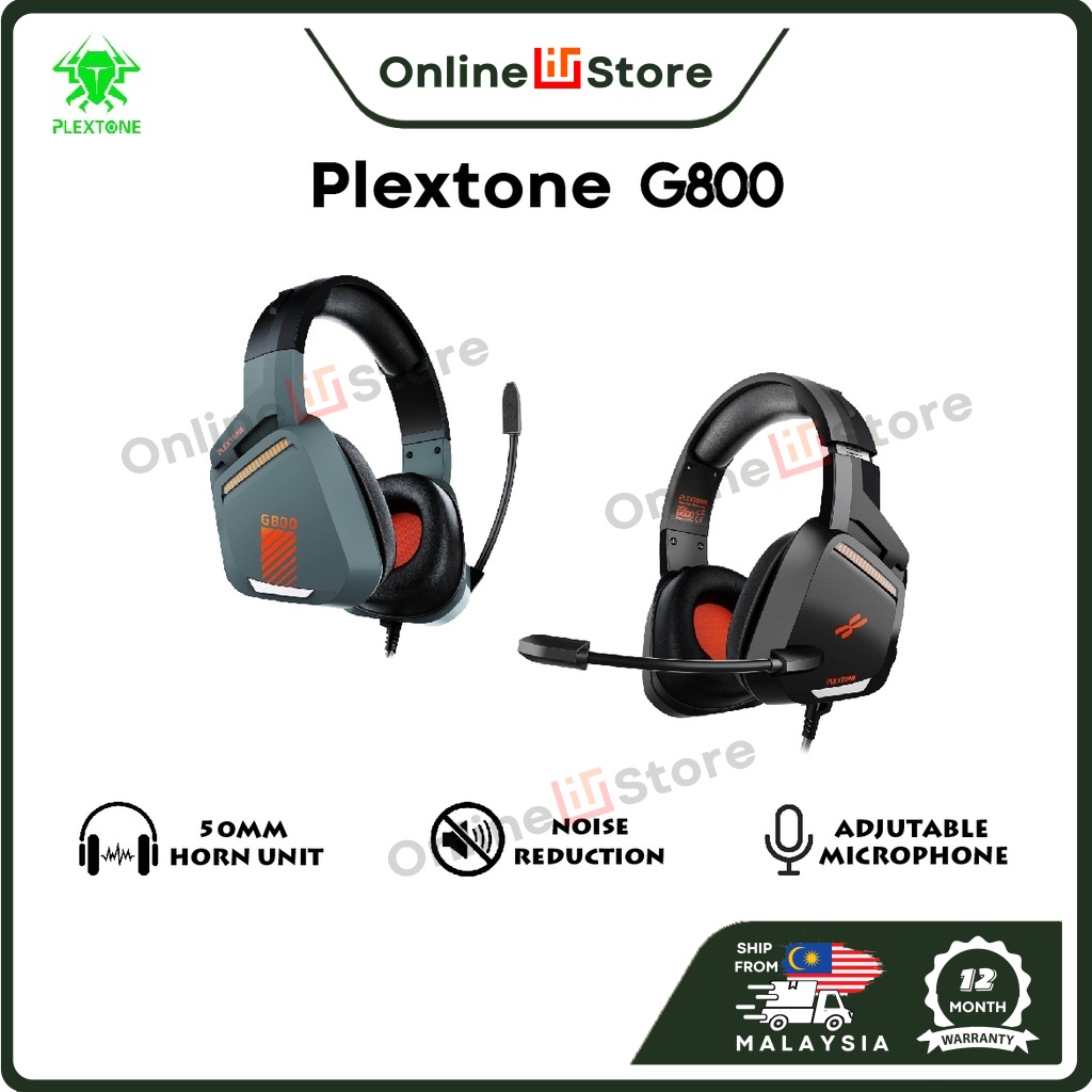 PLEXTONE G800-II / G800 / G700 Gaming Headphones LED Light E-sports Over Ear Headset with Mic On-Ear Headphone 4.5