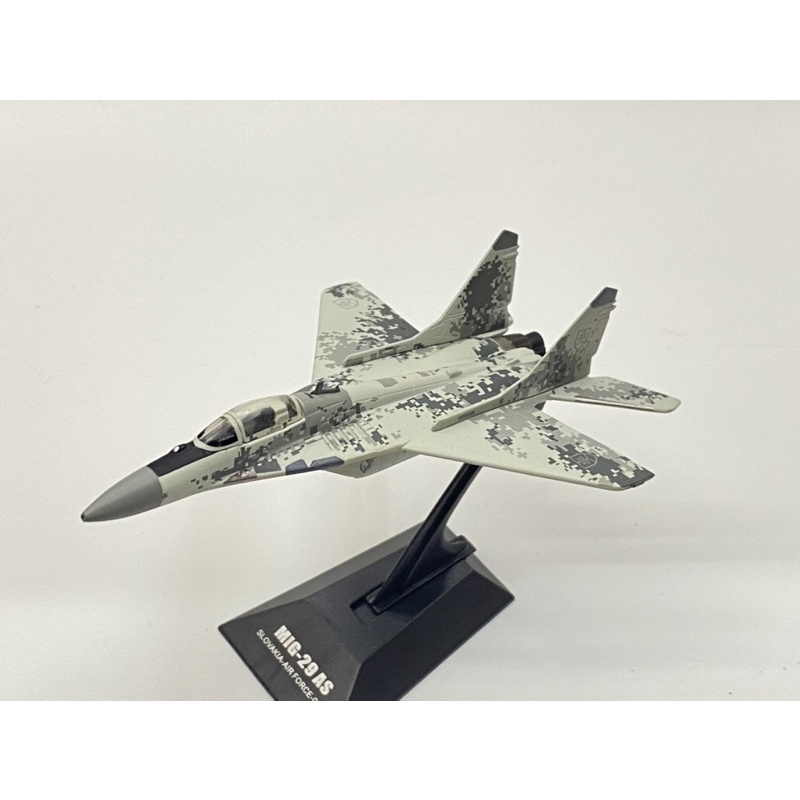 [Mould King] Mig-29 Mig29 Digital Camouflage Scale 1/144 Alloy Airplane Finished Product Produced By witty