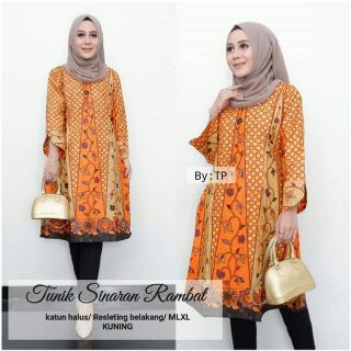  Baju  batik  indonesia tunik  Shopee  Malaysia