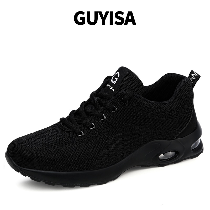 GUYISA safety shoes steel toe low-cut  kasut keselamatan anti smashing light breathable  and puncture work shoes