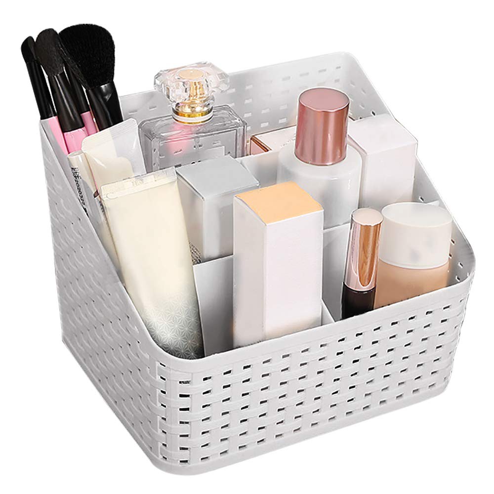 Countertop Makeup Organizer Vanity Cosmetic Storage Basket
