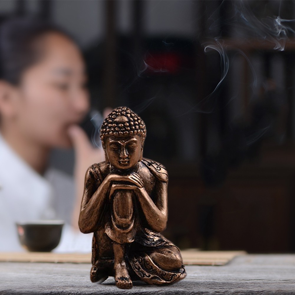 Sleeping welsh buddha statue resin buddha garden statue Retro Buddha