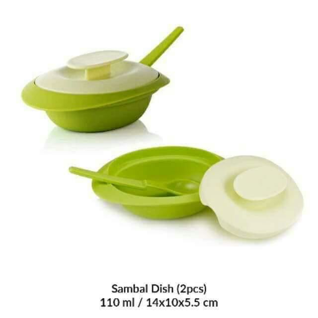 ✔✔OFFER💥TUPPERWARE Blossom Sambal Dish (SET OF 2)