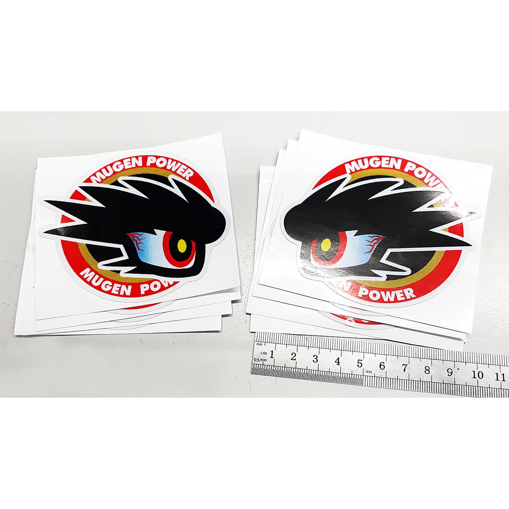 Mugen Power Commander Eye - Decal / Sticker | Shopee Malaysia