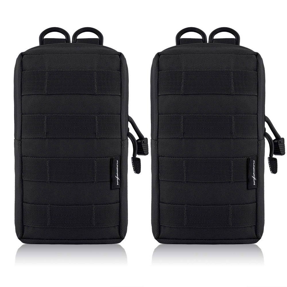 official edc black utility bag