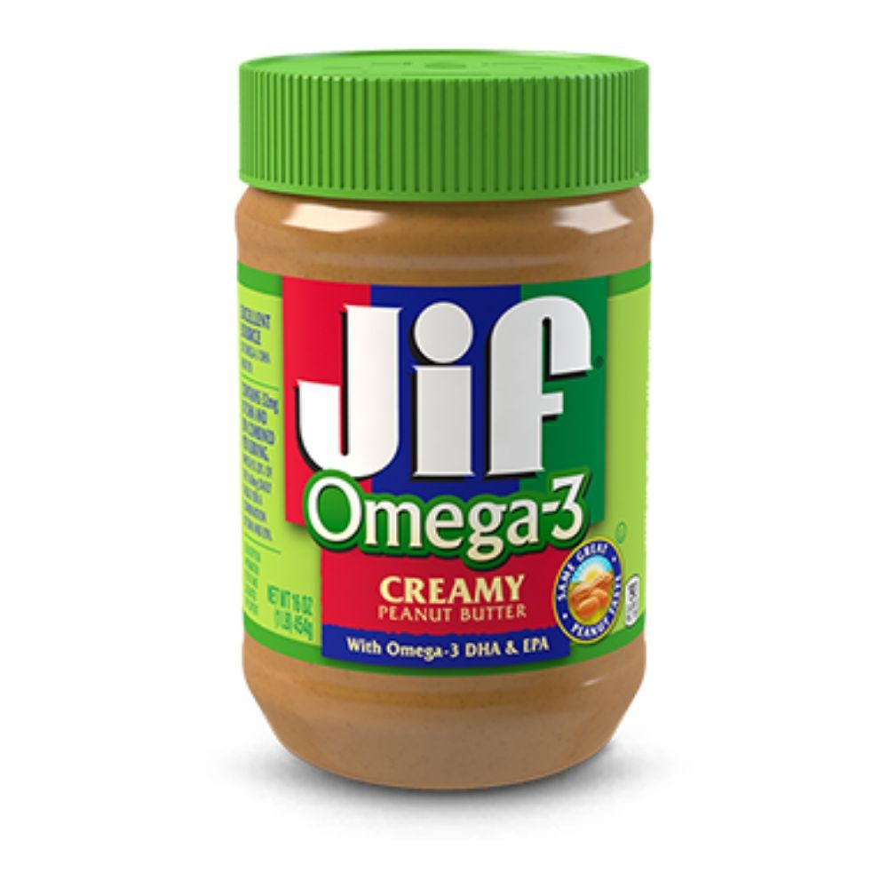 Jif Peanut Butter 454g 16oz Creamy Crunchy Omega 3 Shopee Malaysia