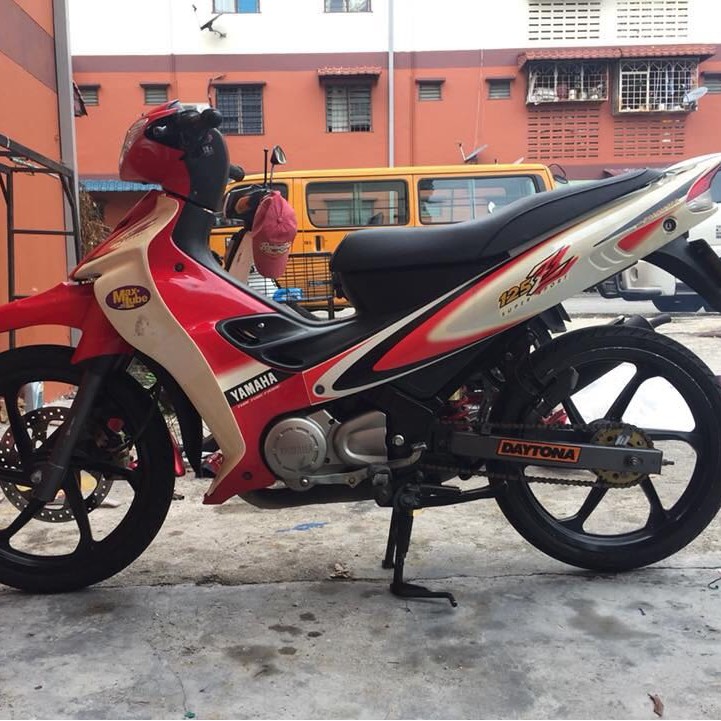 Coverset Original Hong Leong Yamaha Hly 125 Z Zr Merah Sabit Ready Stock Item Free Gift Included Shopee Malaysia