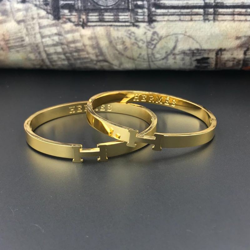 hermes bracelet gold