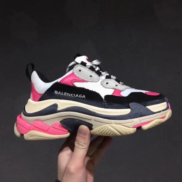 balenciaga 3s pink
