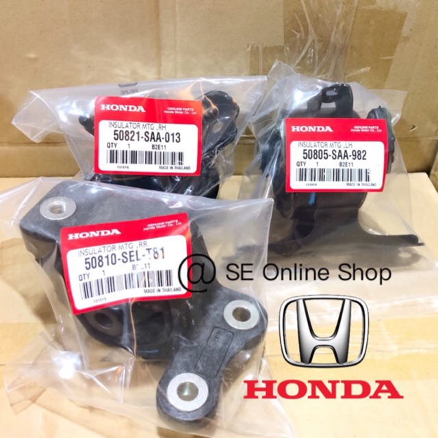 Honda City IDSI VTEC/JAZZ GD 2003-2007 Auto Engine Mounting (3pcs 