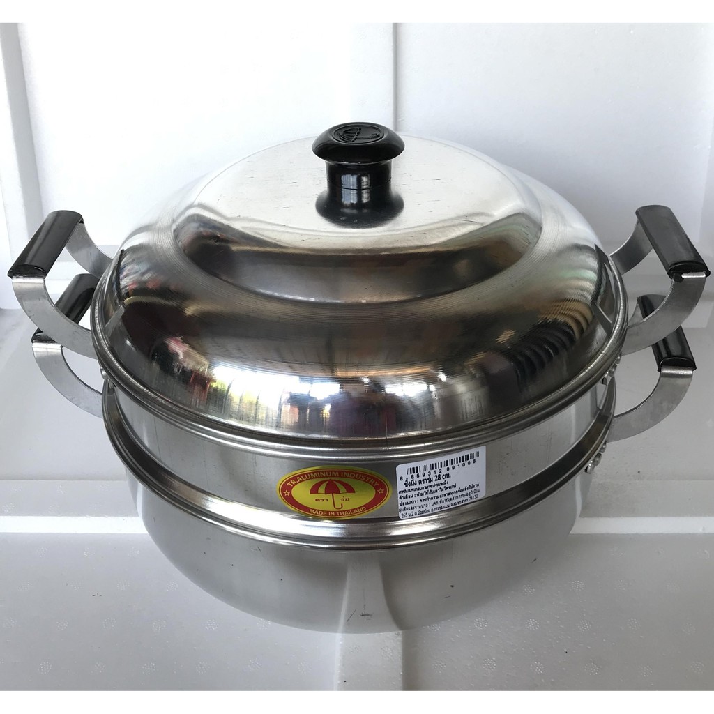 Thailand 28cm Periuk Kukus Satu Tingkat / Thailand 28cm Single Layer Steam Pot, Steamer, Cooker (READY STOCK)