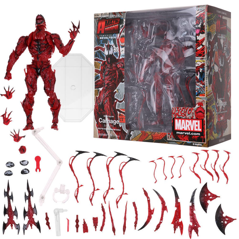 red venom action figure