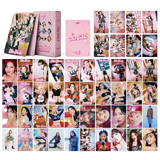 Twice 54pcs Lomo Card Kpop Photocard Album Taste Of Love The Feels Celebrate Formula Of Love 4th Best Album World Tour Shopee Malaysia