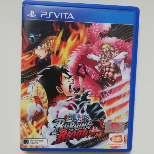 Psv Vita One Piece Burning Blood English Shopee Malaysia