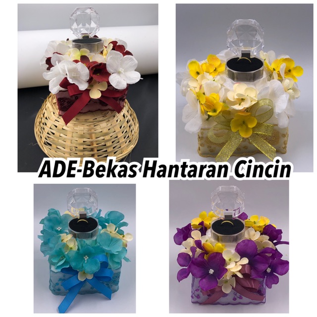 ADE-Bekas merisik/hantaran/bekas cincin/tunang/khawin/budget 