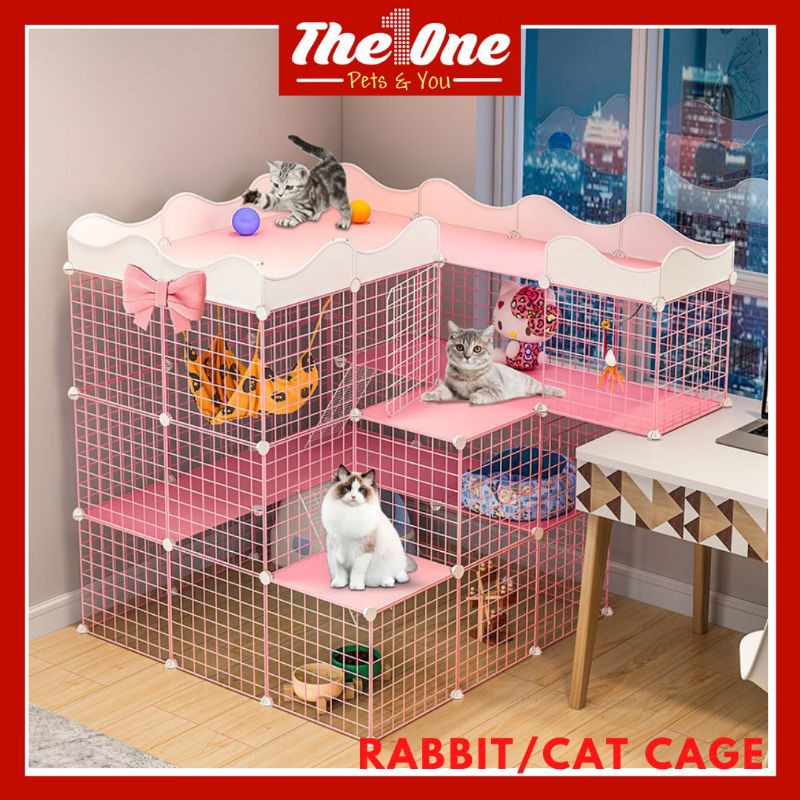 Buy (Malaysia Stock) Rabbit Cage Cat Cage Guinea Pig Cage DIY 