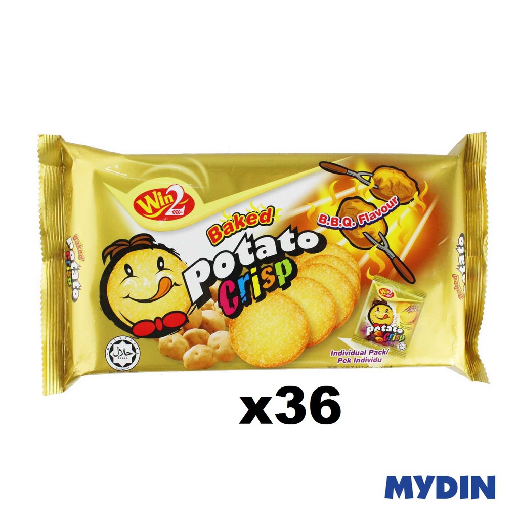 Win Win Potato Crisp Bbq Flavor 120g 9065