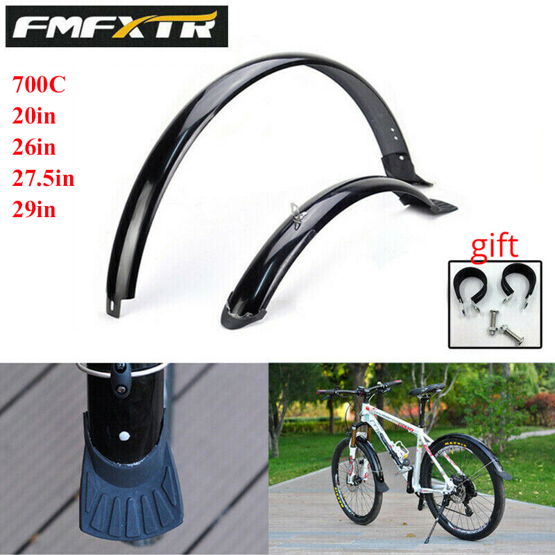 2pcs Bicycle Mud Guard Set Mountain Bike Mudguards MTB Front Rear Fenders Wing H 2pcs Bicycle Mud Guard Set Mountain Bike Mudguards MTB Front Rear Fenders Wing H