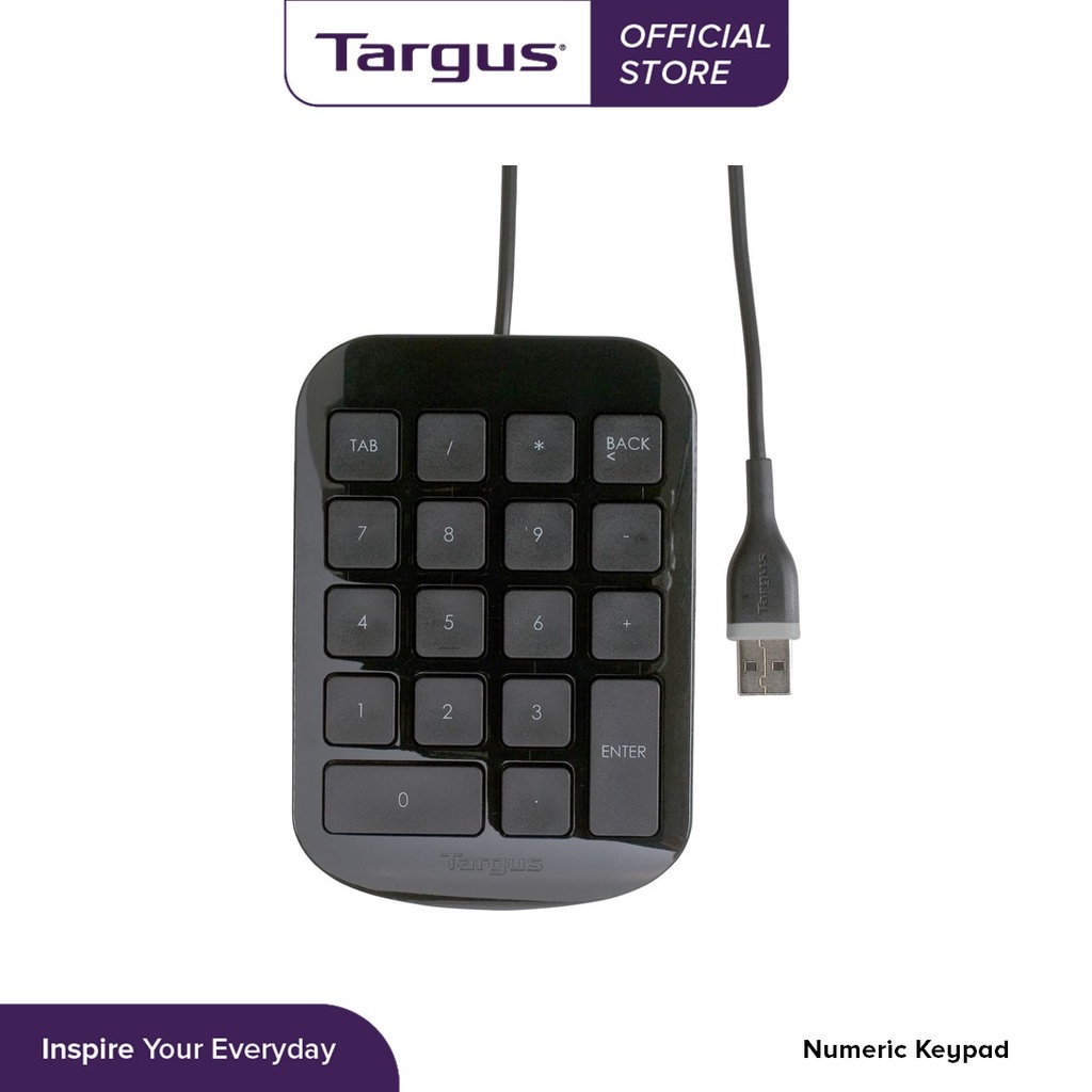 AKP10 TARGUS NUMERIC KEYPAD (MAC & WIN) Shopee Malaysia