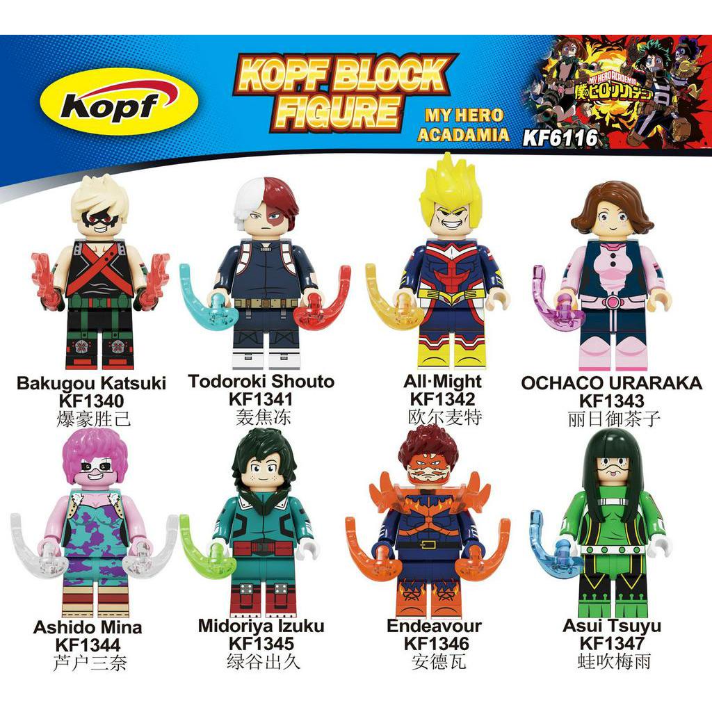 my hero academia lego