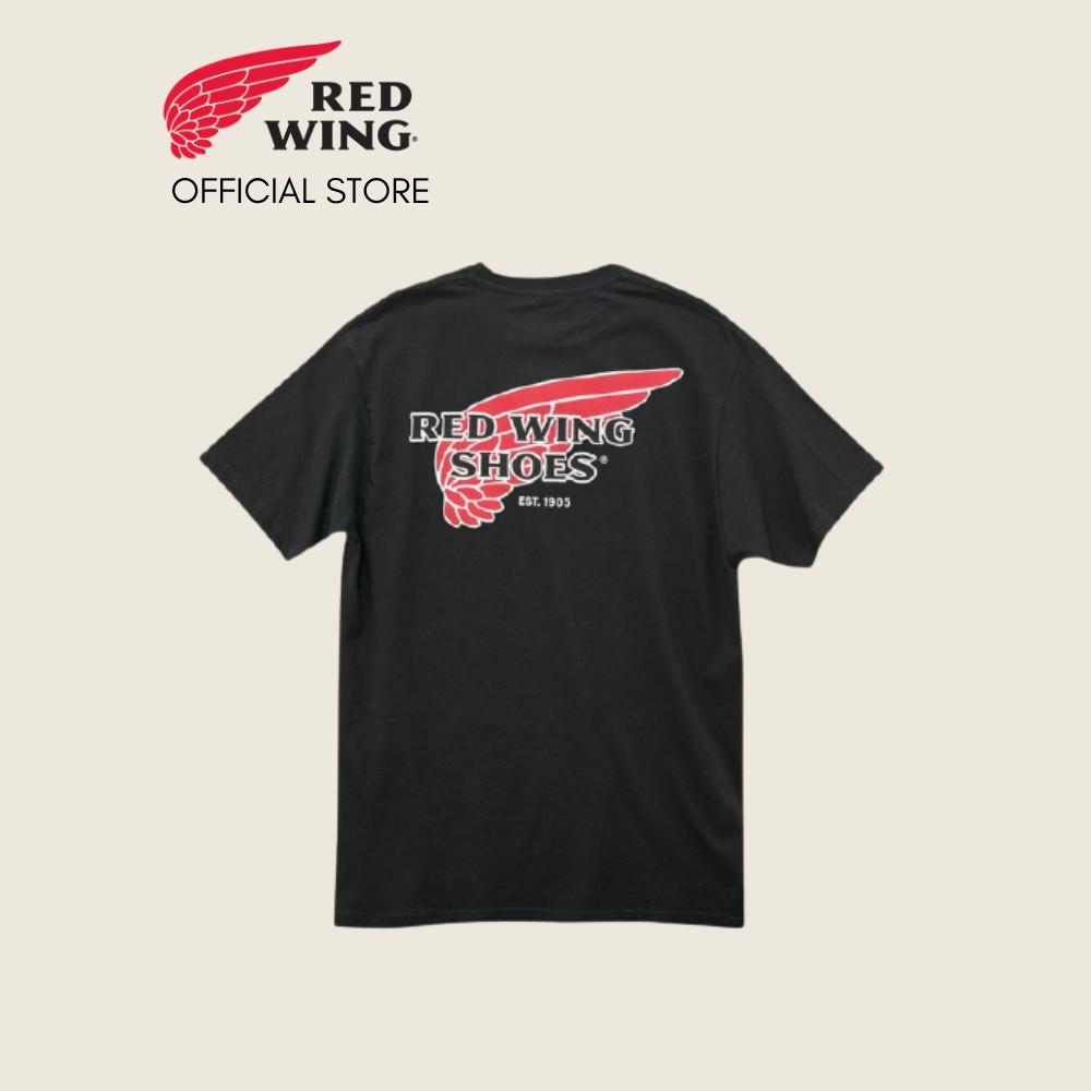 Red Wing T-Shirt Black Basic 94171 | Shopee Malaysia