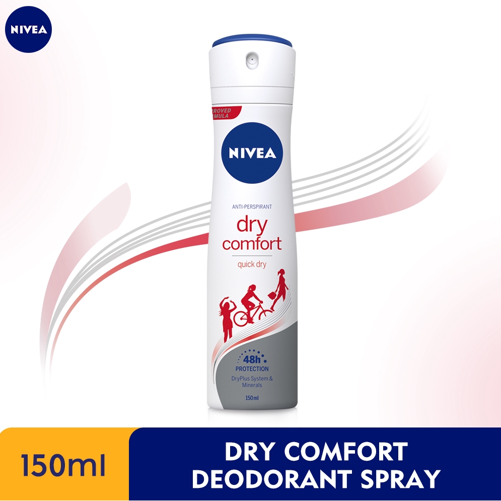 NIVEA Female Deodorant Spray - Dry Comfort 150ml