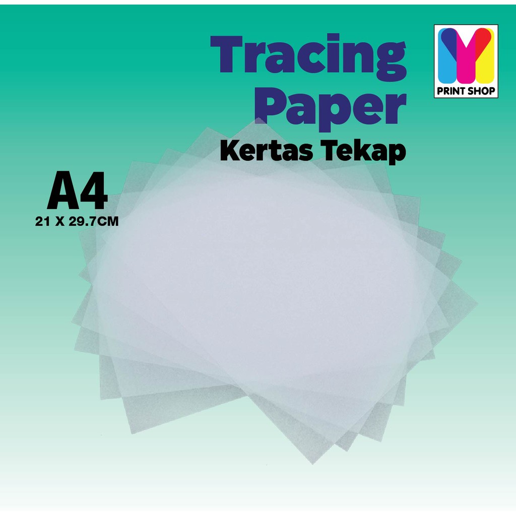 100 Pcs A4 / A3 Sheets 110gsm Tracing Paper for Printing Sketching