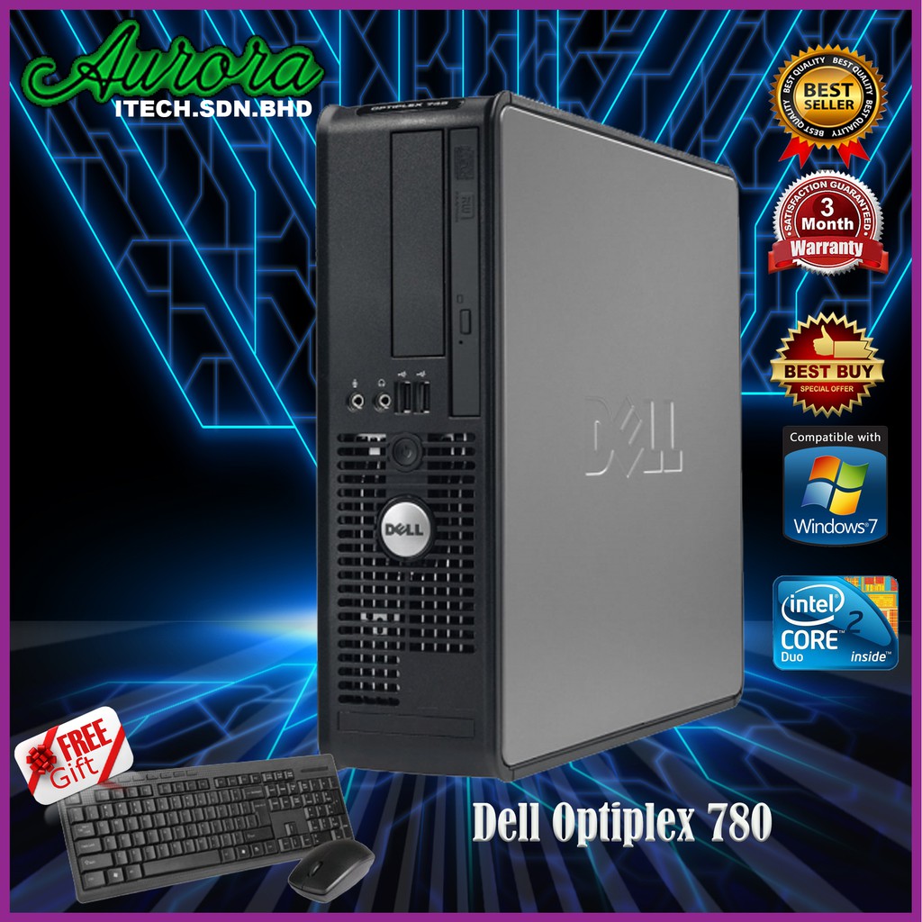 Refurbished Dell Hp Lenovo Acer Sff Intel Core 2 Duo Cpu 2gb Ddr3 Memory 160gb Hdd Set 17 Inch 22 Inch Shopee Malaysia