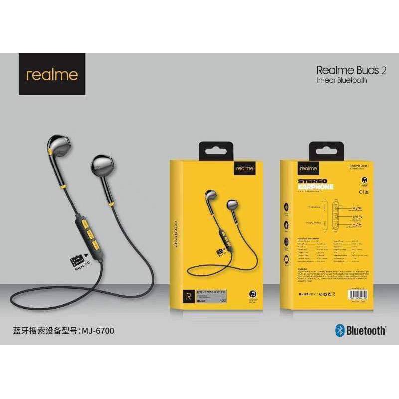 Realme A04 MJ6700 Stereo Bluetooth Wireless Headset Shopee Malaysia