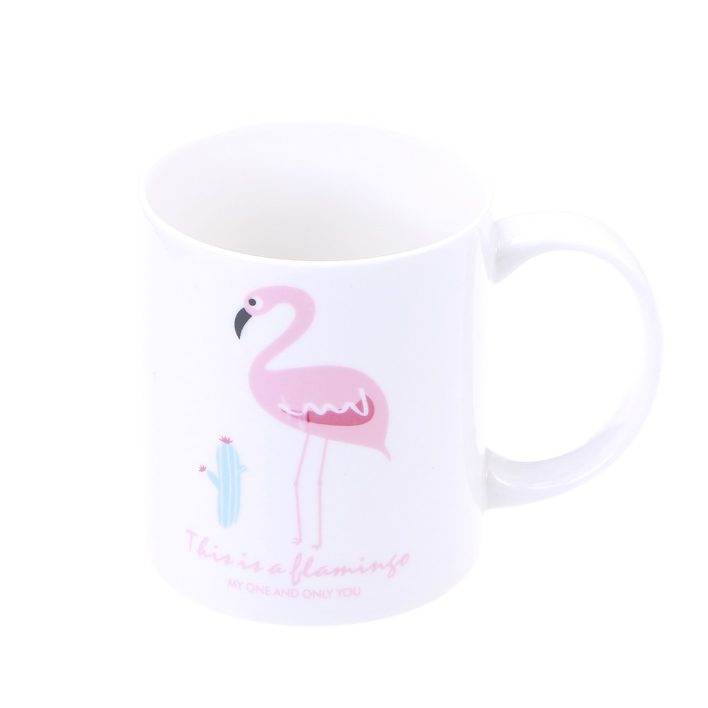 Flamingo Personalised White Ceramic Mug