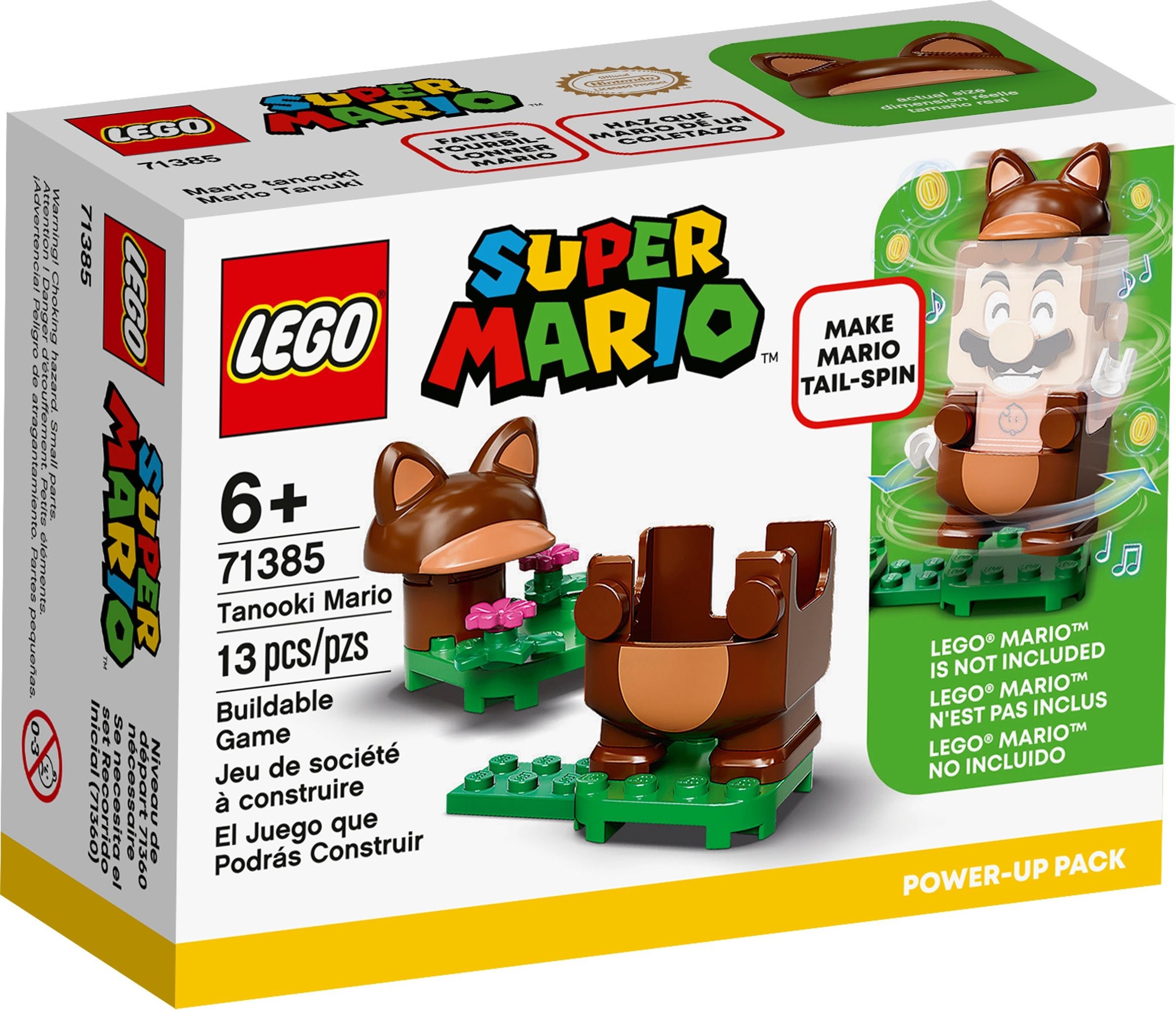 LEGO Super Mario 71385 Tanooki Mario Power-Up Pack