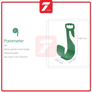 Garden Hose Hanger Wall Mount Hose Holder Durable Rust-Free Hook