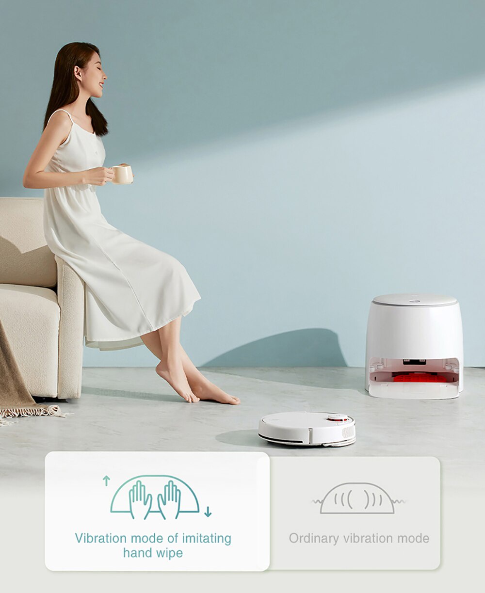 Xiaomi Mijia Self-Cleaning Robot Vacuum Mop / Mop Pro Auto Lifting LDS ...