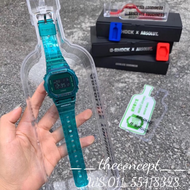 100 Original Casio G Shock X Absolut Dw 5600sb 3 Shopee Malaysia