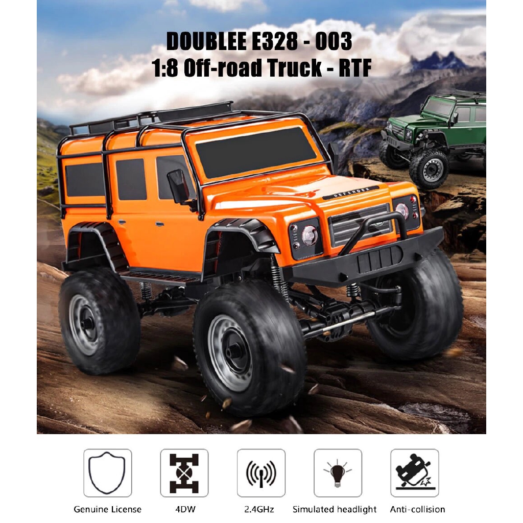 double e rc rock crawler