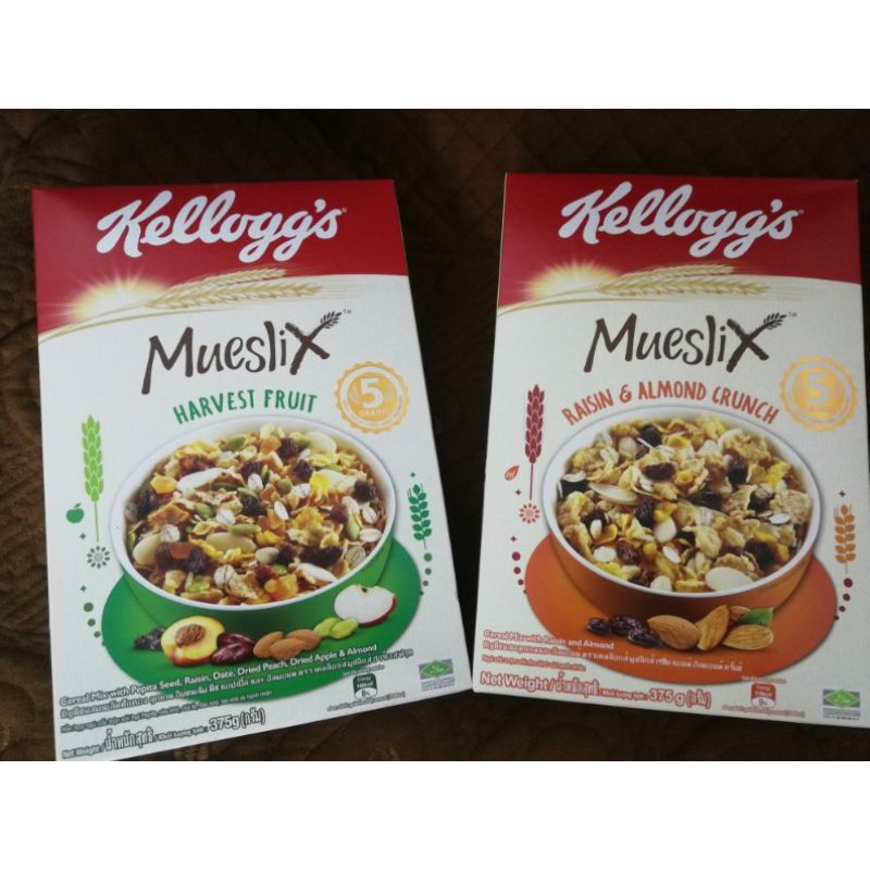 Mueslix Harvest Fruits HiFiber Cereal Kellogg's