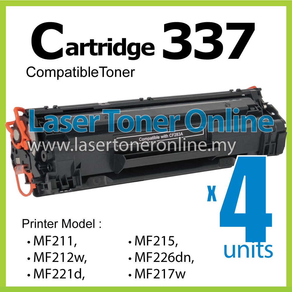 4x Compatible Canon Crg Cartridge 337 Crg337 Mf 211 212w 221d 215 217w 226dn 229dw 232w 235 237w 241d 244dw 246dn 249dw Shopee Malaysia