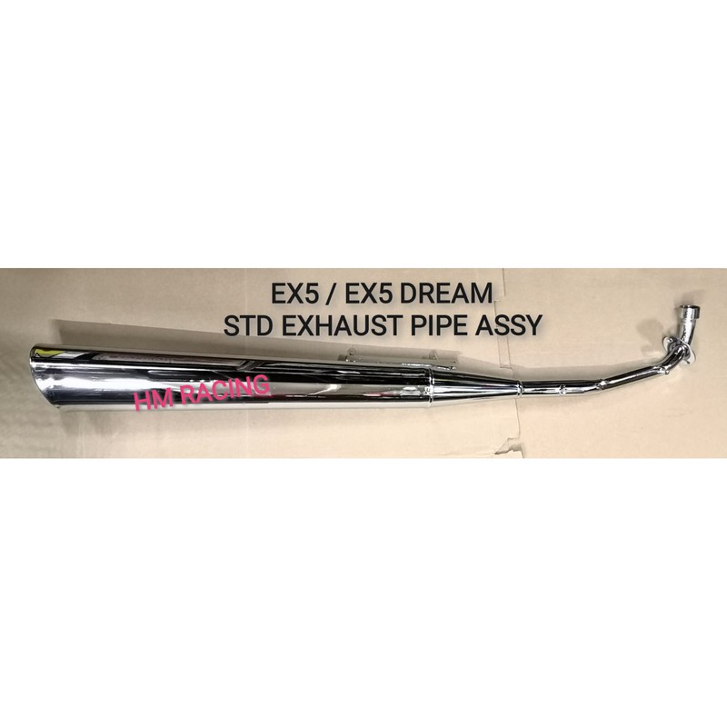 HONDA EX5 HI POWER / EX5 DREAM - STD STANDARD EXHAUST PIPE ASSY ...