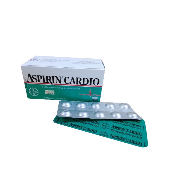 ASPIRIN CARDIO 100MG 10'S Shopee Malaysia