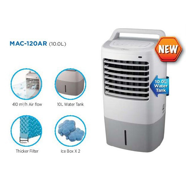 how to use midea air cooler