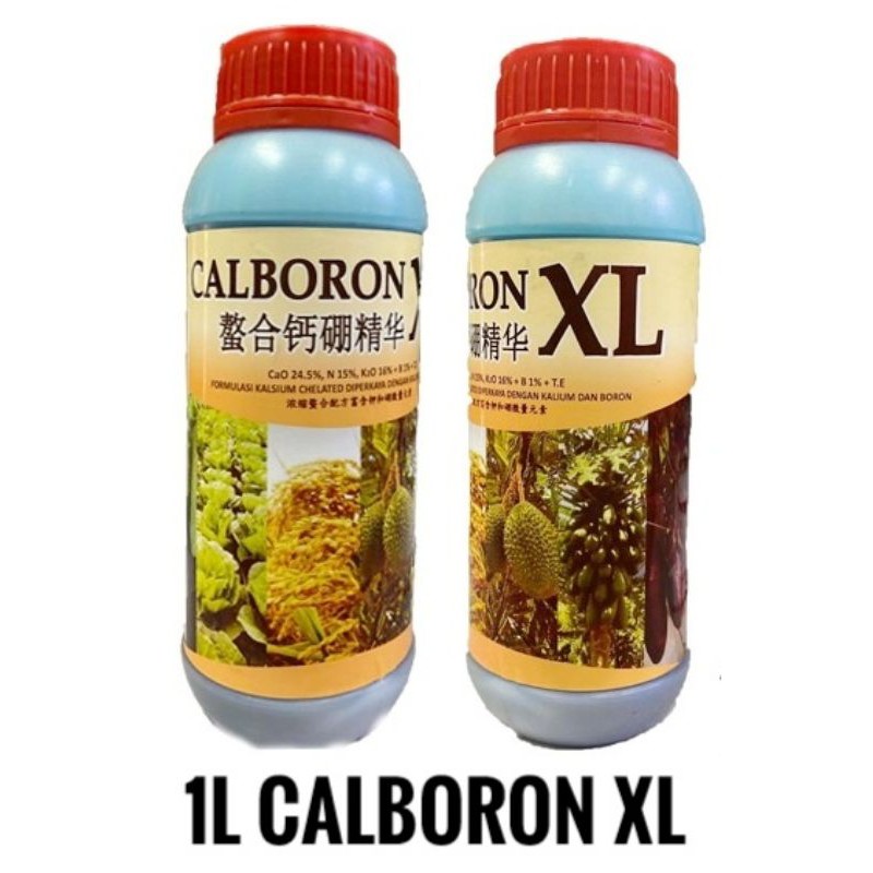 Calboron Calcium Boron Baja Foliar Bunga Buah Micronutrient Fertilizer ...