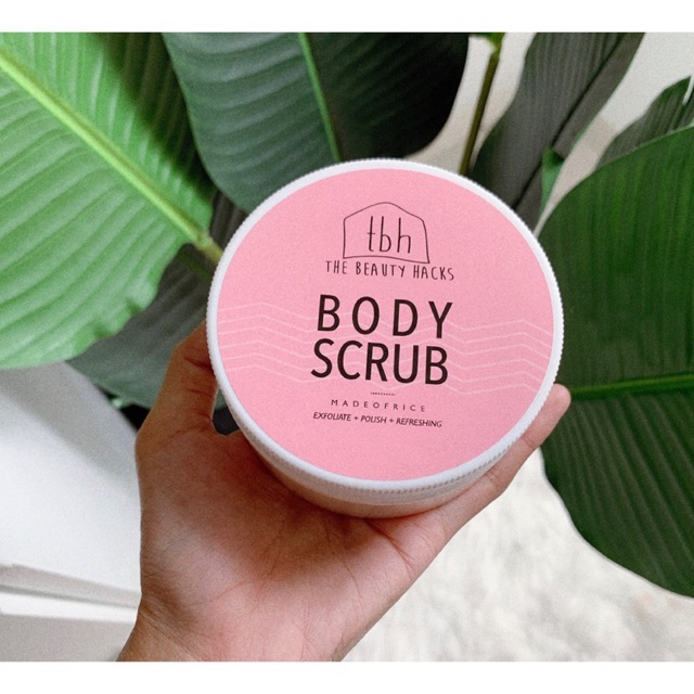 Scrub badan beras (Body Scrub The Rice) TBH putih cerah | Shopee Malaysia