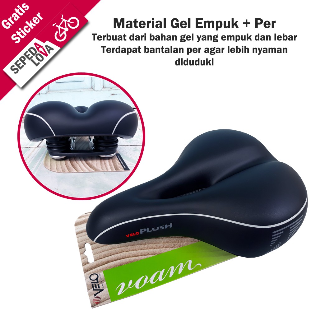 velo plush gel saddle