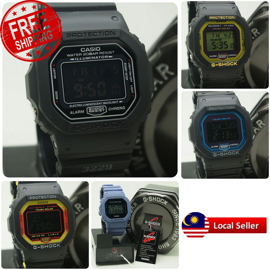 bluetooth g shock 5600