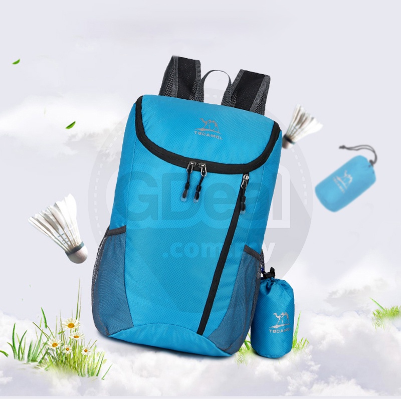 GDeal Waterproof Portable Folding Men Backpack Lightweight Hiking Outdoor Unisex Travel Backpack