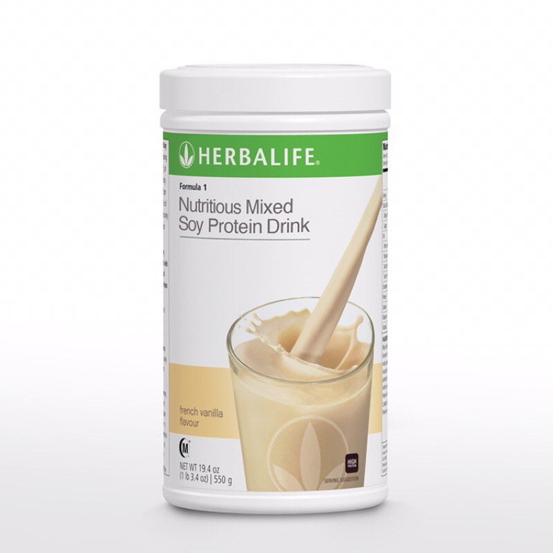 Herbalife Nutrition Formula 1 Nutritous Mixed Soy Protein Drink 550g