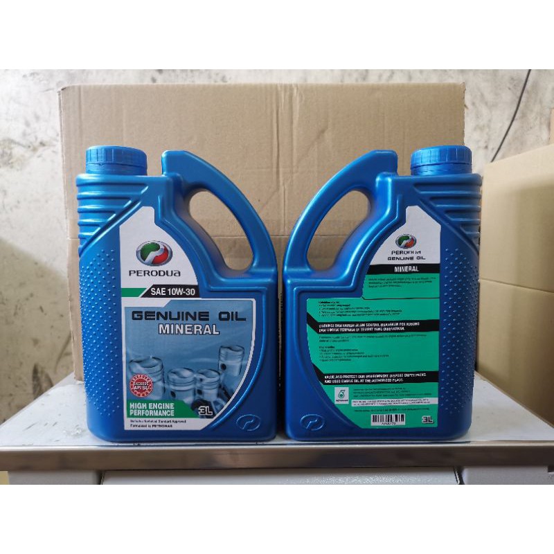 OLD/NEW PACKAGING - Perodua Engine Oil 10W30 Viva Kancil | Shopee Malaysia