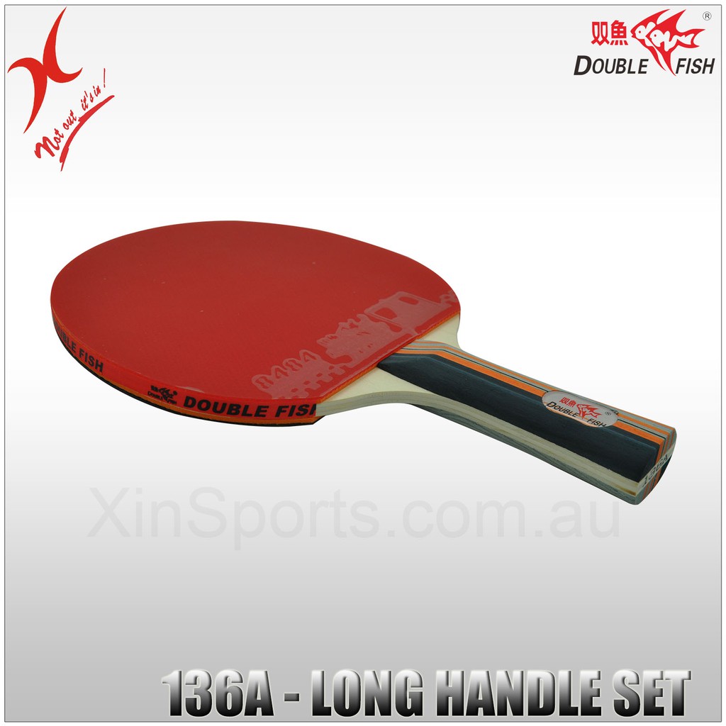 Double Fish Ping Pong Bat
