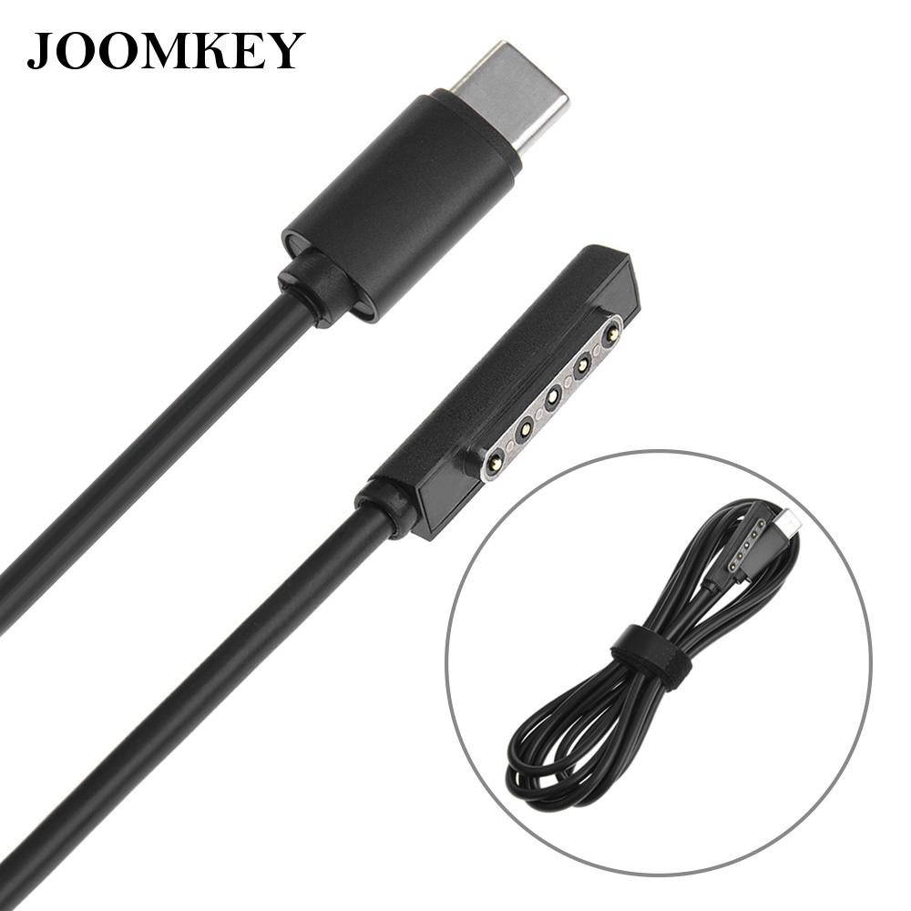 Usb C Surface Charger Cable For Microsoft Surface Pro 1 2 Rt 12v Male Nice Shopee Malaysia