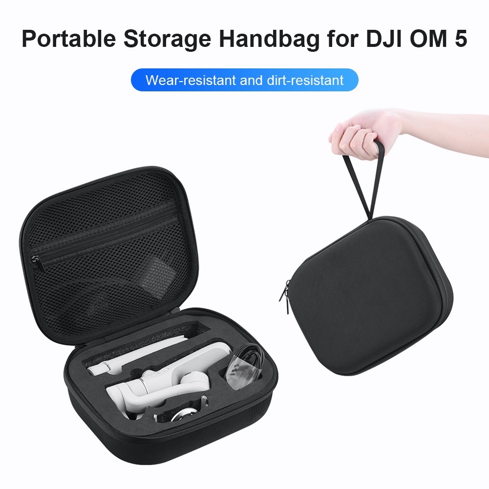 Daily Style DJI OM 5 Portable Bag Storage Bags Black Durable Carrying Case OM5/Osmo Mobile Handheld Gimbal Accessorie... - Image 3